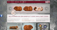Desktop Screenshot of barefoot-born-swallows.de