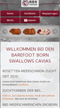 Mobile Screenshot of barefoot-born-swallows.de